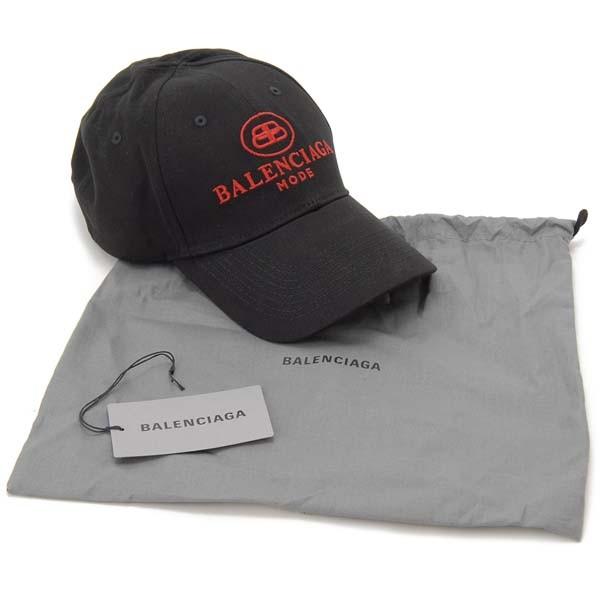 BALENCIAGA バレンシアガ キャップ 帽子 ユニセックス ブラック BALENCIAGA バレンシアガ キャップ 帽子 ユニセックス ブラック