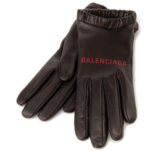 BALENCIAGA（バレンシアガ） 手袋 レザー ブローブ 584388353B71074