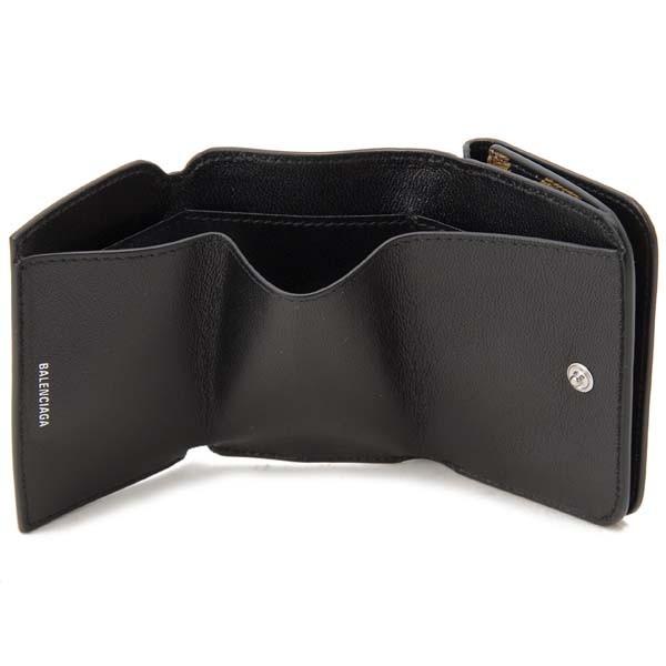 BALENCIAGA（バレンシアガ） 三つ折り財布 レディース レオパード