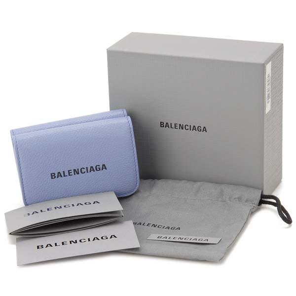 BALENCIAGA（バレンシアガ） 三つ折り財布 パープル 593813 1IZ43 5360
