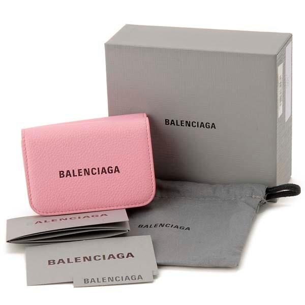 BALENCIAGA（バレンシアガ） 折財布 三つ折り財布 レディース ピンク