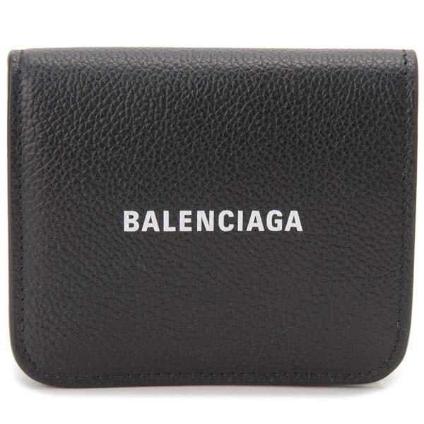 BALENCIAGA（バレンシアガ） 二つ折り財布 レディース ブラック 594216