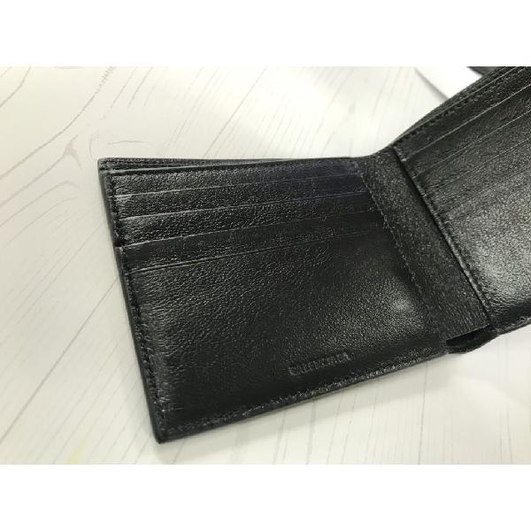 バレンシアガ　二つ折り財布　エブリデイ　ブラック　メンズ BALENCIAGA バレンシアガ メンズ二つ折り財布 768429 2AA56 / LE