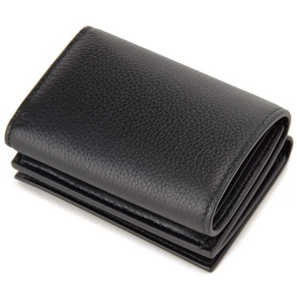 BALENCIAGA（バレンシアガ） 三つ折り財布 メンズ ブラック 601350