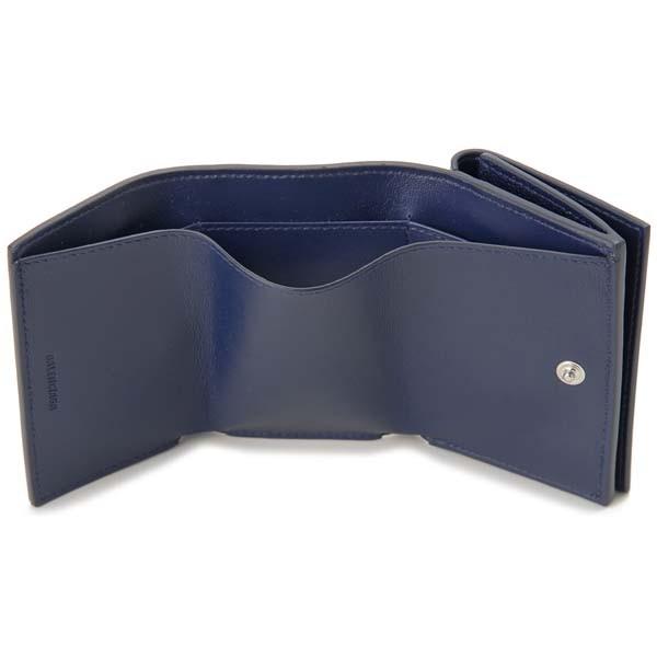 BALENCIAGA / 3つ折り財布/レザー/NVY/メンズ/601350 1IZ03 BALENCIAGA（バレンシアガ） 三つ折り財布 ネイビー 601350 1IZ03 4611