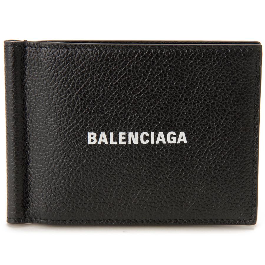 極美✨付属完備✨BALENCIAGA マネークリップ レザー エブリデイ 黒 BALENCIAGA（バレンシアガ） 財布 マネークリップ ブラック 625819