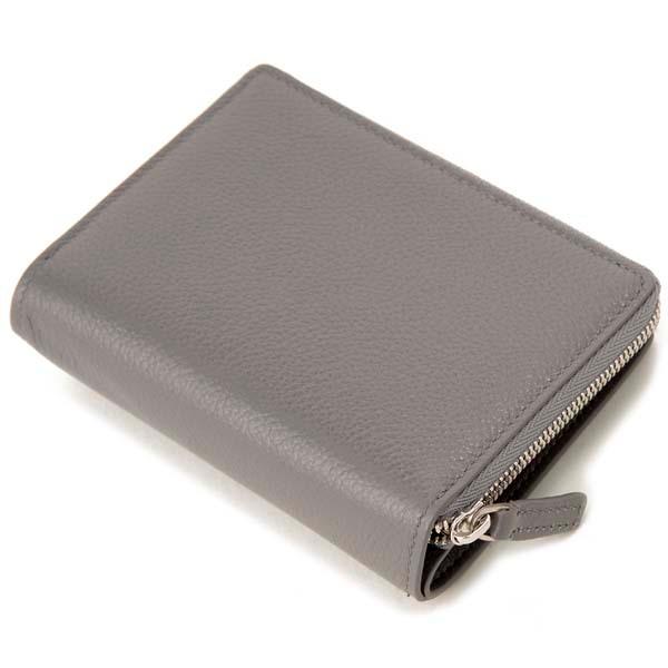 BALENCIAGA バレンシアガ 二つ折り財布 グレー 650879 1IZI3
