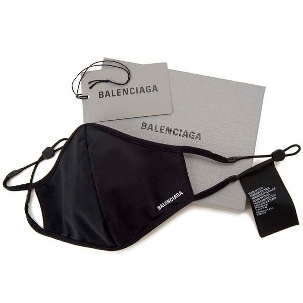 BALENCIAGA（バレンシアガ） マスク ブラック 664062 413B2 1000 ロゴ
