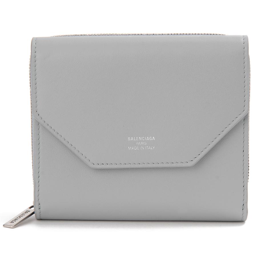 BALENCIAGA（バレンシアガ） 三つ折り財布 レディース ブルー 753762