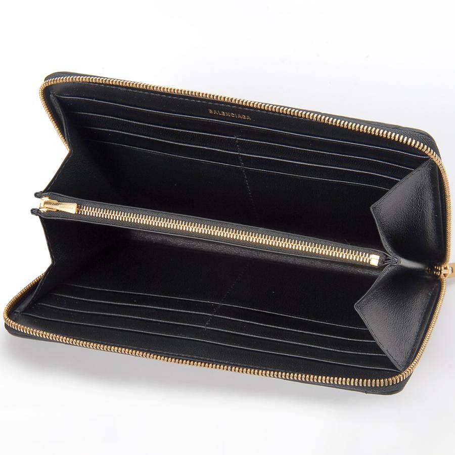BALENCIAGA バレンシアガ 長財布 レディース ブラック 766447 BALENCIAGA バレンシアガ 長財布 レディース ブラック 766447