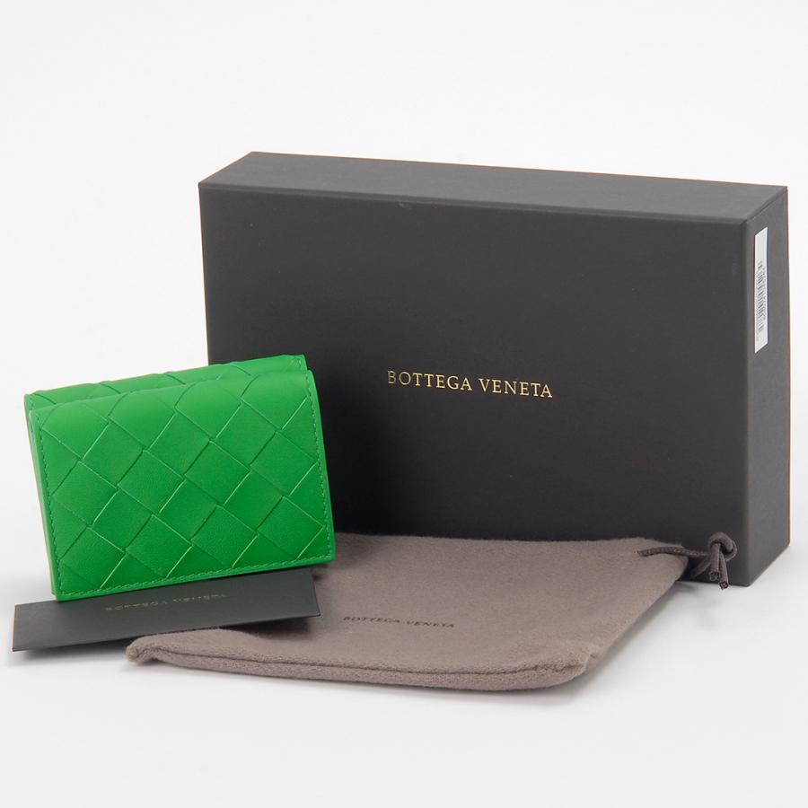 ボーナスストアPlus10％対象店 ボッテガヴェネタ BOTTEGA VENETA 三つ折り財布 パラキート 666944 V3UH2 3722の画像