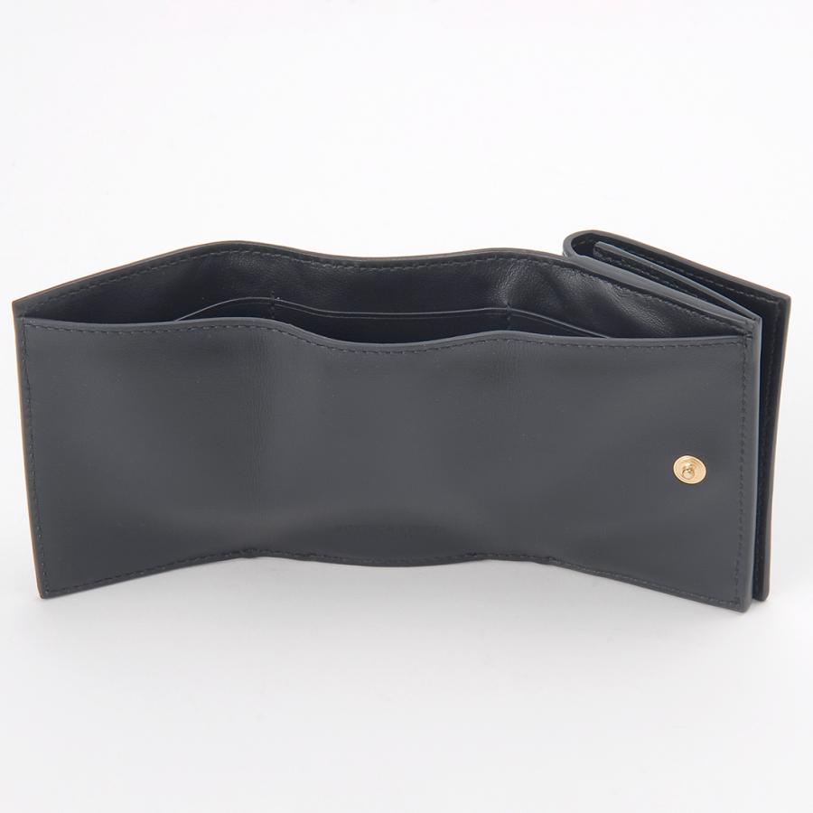 ボーナスストアPlus10％対象店 ボッテガヴェネタ BOTTEGA VENETA 三つ折り財布 ブラック 666944 V3UH2 8425の画像