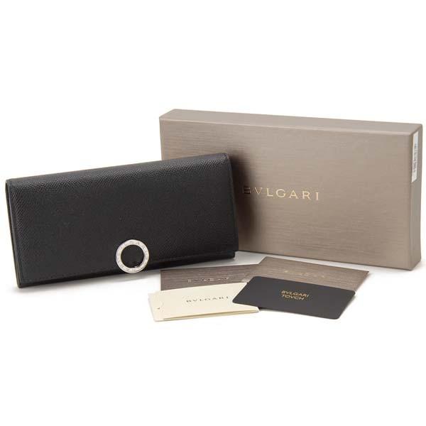BVLGARI ブルガリ 長財布 メンズ ブラック 黒 289381 BULGARI