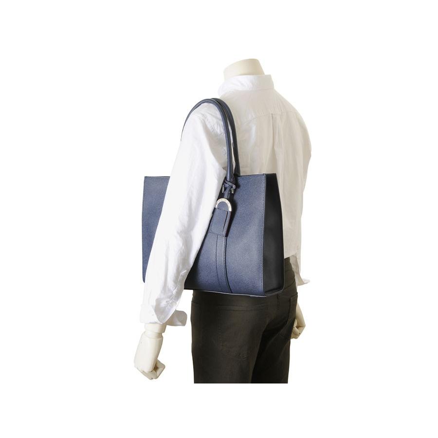 ブルガリ　トートバッグ ブラック カーフレザー ブルガリ マン トート 291919 | ブルガリ