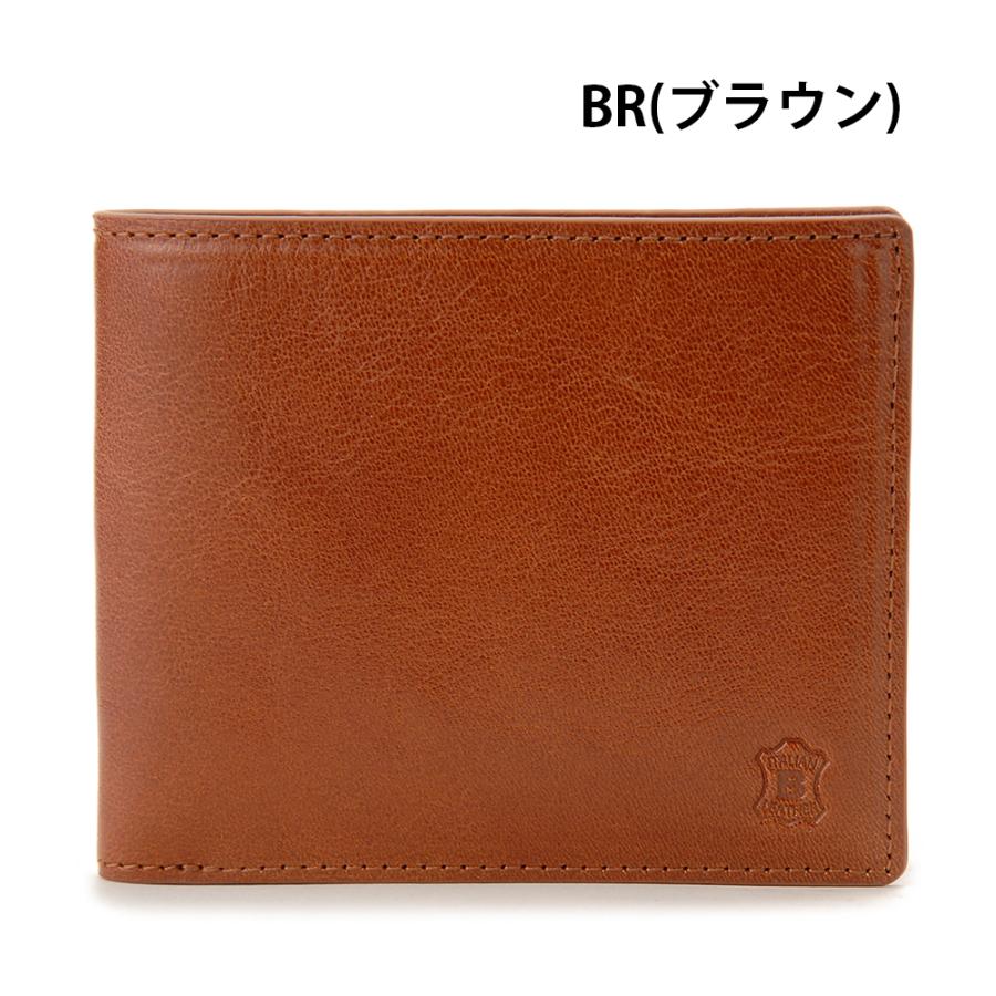 公式 BELLIES YORK ベリーズヨーク 二つ折り財布 イタリアンレザー 牛革 本革 BYHL9827