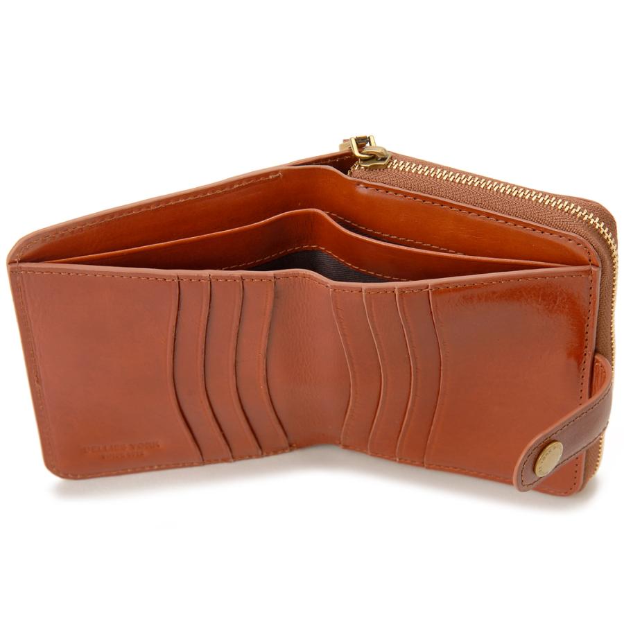 公式 ベリーズヨーク BELLIES YORK 二つ折り財布 イタリアンレザー