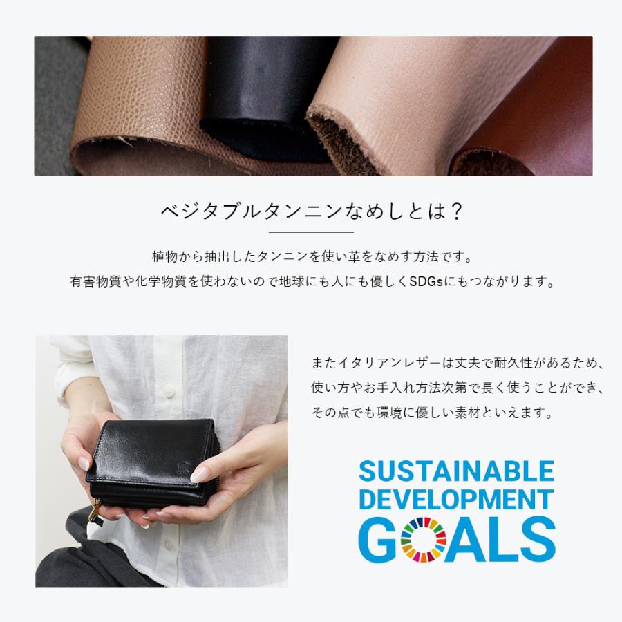 BELLIES YORK（ベリーズヨーク） 公式 長財布 イタリアンレザー 牛革