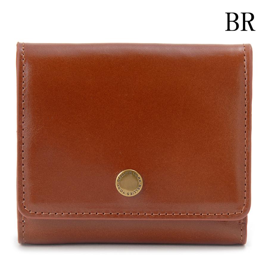 公式 ベリーズヨーク BELLIES YORK イタリアンレザー 二つ折り財布