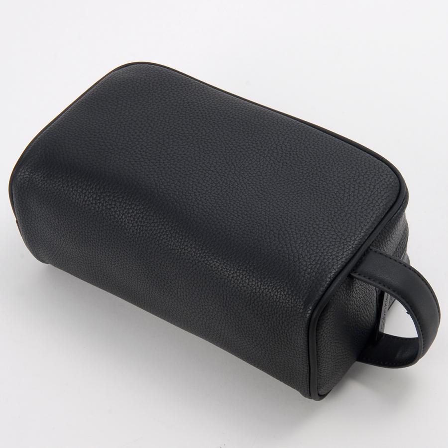   Jeans カルバンクラインジーンズ クラッチバッグ メンズ ブラック LV04D1041G UB1 MONO WASHBAG/KIT Calvin Klein Jeans（カルバンクラインジーンズ） クラッチバッグ