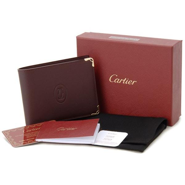 Cartier カルティエ 二つ折り財布 L3001368 MUST DE マストドゥ