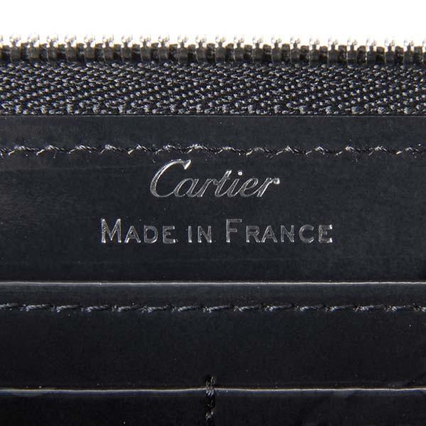 Cartier カルティエ 財布 ブラック 黒 メンズ レディース Cartier カルティエ 財布 ブラック 黒 メンズ レディース