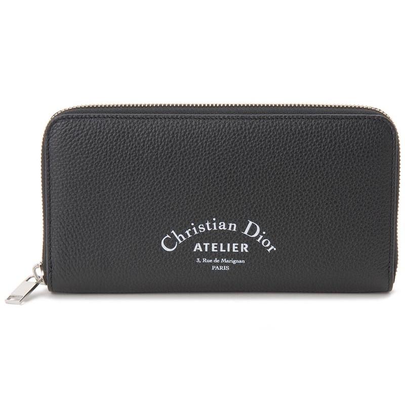 Christian Dior ATELIER ブラック長財布 Christian Dior ATELIER ブラック長財布