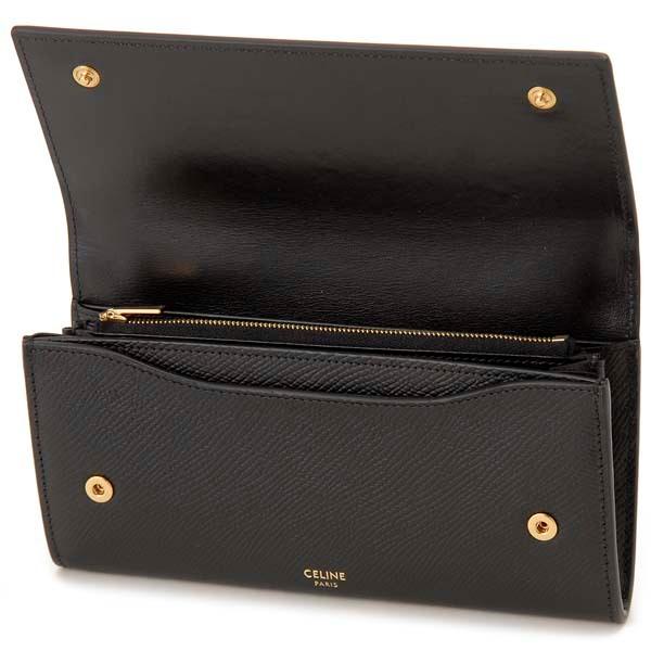 CELINE（セリーヌ） 長財布 レディース ブラック 10B56 3BEL 38NO