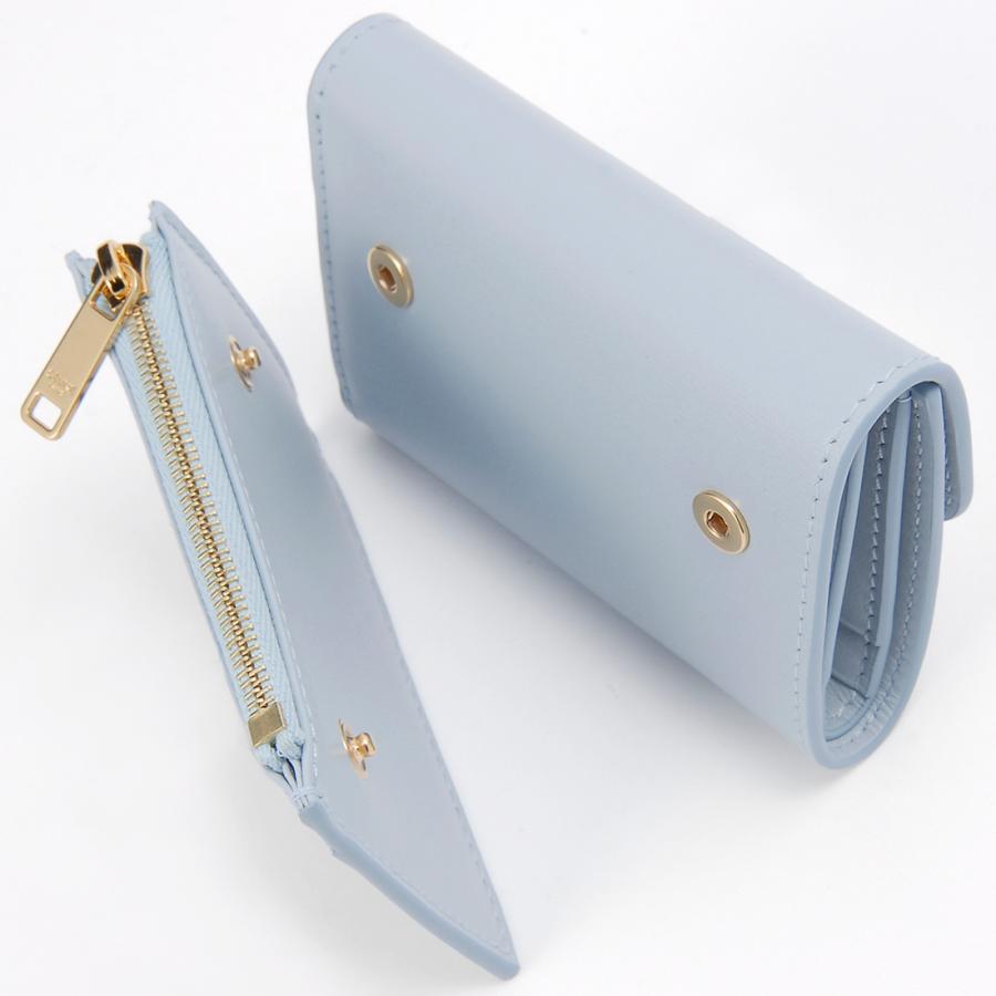 CELINE セリーヌ 三つ折り財布 レディース ブルー 10I65 3DPV CELINE セリーヌ 三つ折り財布 レディース ブルー 10I65 3DPV