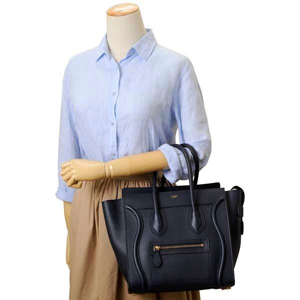 CELINE（セリーヌ） ハンドバッグ レディース ネイビーブルー 18979