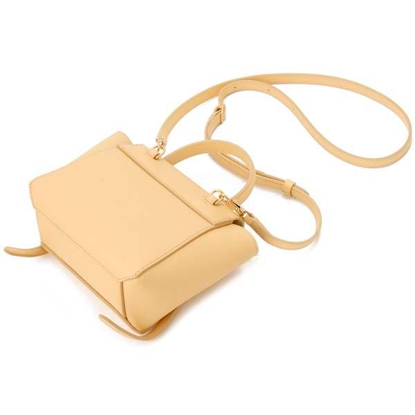モノグラムハンドバッグ CELINE（セリーヌ） ハンドバッグ イエロー 19426 3ZVA 11PO Pico ピコ