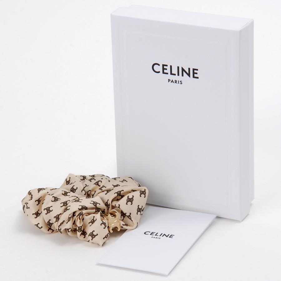 CELINE シュシュ 461DK CELINE（セリーヌ） シュシュ レディース 461DK 2SIB 18LV SCRUNCHIE