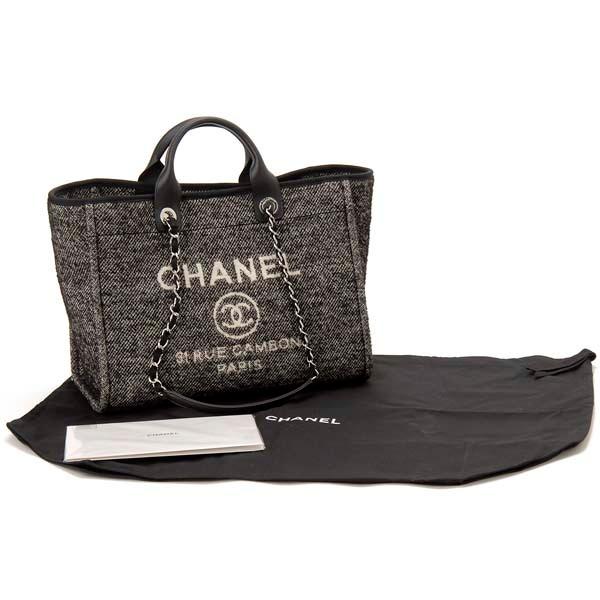 シャネル CHANEL バッグ トートバッグ レディース ブラック A66941 B06387 94305 ラージショッピングバッグ 2WAYショルダーバッグ｜s-select｜07