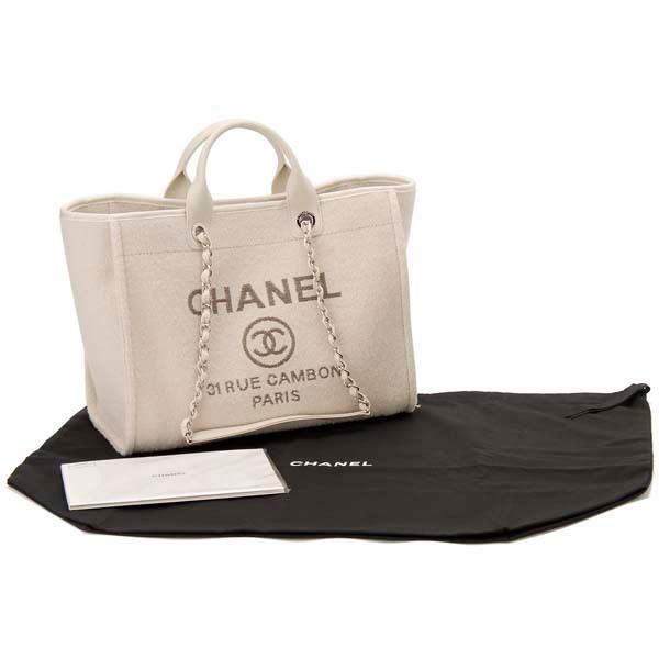 CHANEL シャネル バッグ トートバッグ レディース ホワイト CHANEL シャネル バッグ トートバッグ レディース ホワイト