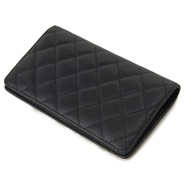 CHANEL シャネル マトラッセ ブラック キルティング 長財布 マトラッセ シャネル 長財布 クラシック ロングジップ