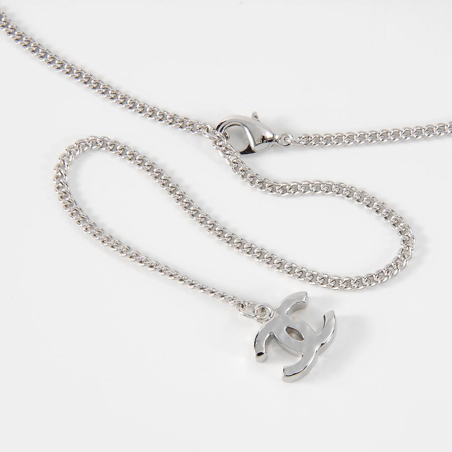 CHANEL シャネル ネックレス レディース シルバー BF568 B20465 CHANEL シャネル ネックレス レディース シルバー BF568 B20465
