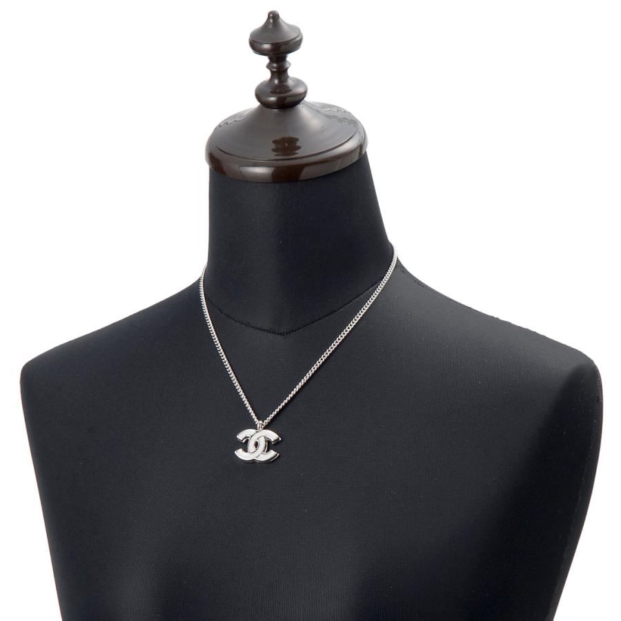 CHANEL シャネル ネックレス レディース シルバー BF568 B20465 CHANEL シャネル ネックレス レディース シルバー BF568 B20465