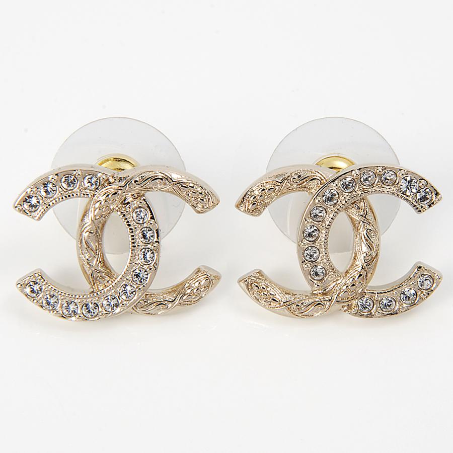 ❤︎ シャネルピアス 片耳 ❤︎ CHANEL（シャネル） ピアス レディース ココマーク ゴールド ABG076