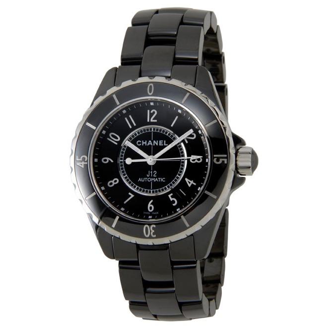 H0685 J12 ブラック ラバーストラップ 38mm オートマティック CHANEL シャネル 腕時計 メンズ H0685 J12 38mm オートマチック