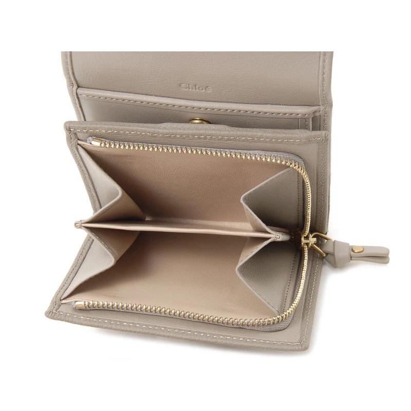 Chloe クロエ 三つ折り財布 CHL16UP811 H8J 23W INDY インディ 