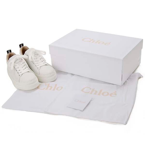 【美品】Chloe クロエ　スニーカー 箱付き Chloe クロエ スニーカー 靴 キッズ 子供 サイズ31 19cm 20cm