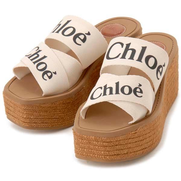 Chloé クロエ　ホワイト サンダル　37 Chloé クロエホワイト サンダル37