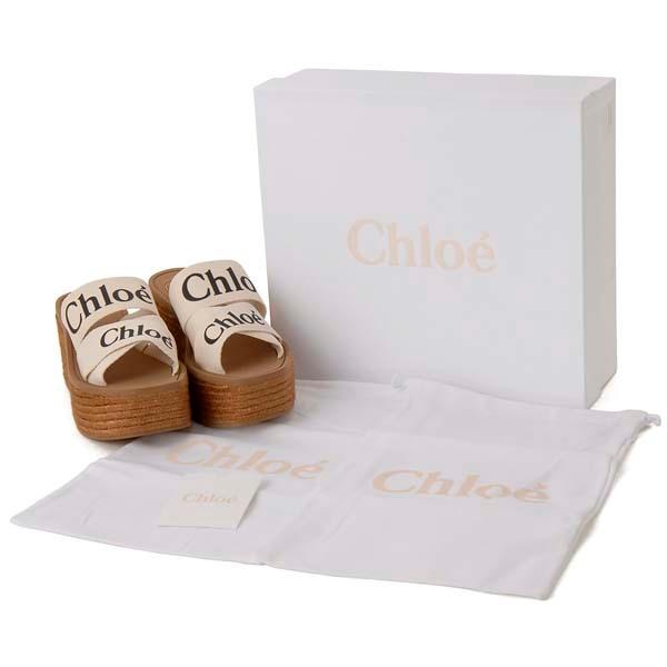 Chloe クロエ サンダル レディース ホワイト 21U44908 101 WOODY Chloe クロエ サンダル レディース ホワイト 21U44908 101 WOODY