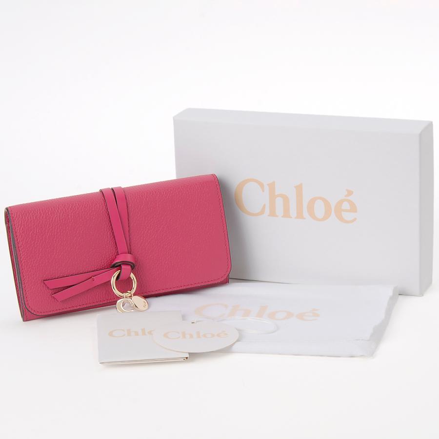 Chloe クロエ 長財布 レディース ピンク 21WP942 F57 6R2 ALPHABET : s