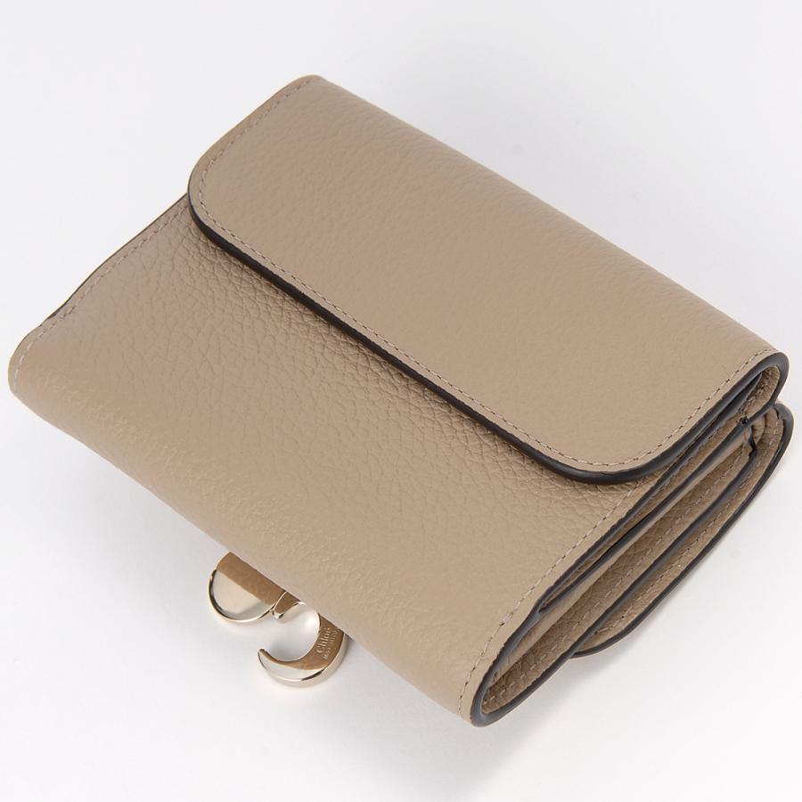 Chloe クロエ 三つ折り財布 レディース ベージュ 21WP945 F57 Chloe クロエ 三つ折り財布 レディース ベージュ 21WP945 F57