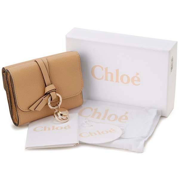 Chloe（クロエ） 三つ折り財布 レディース ブラウン 21WP945 F61 275