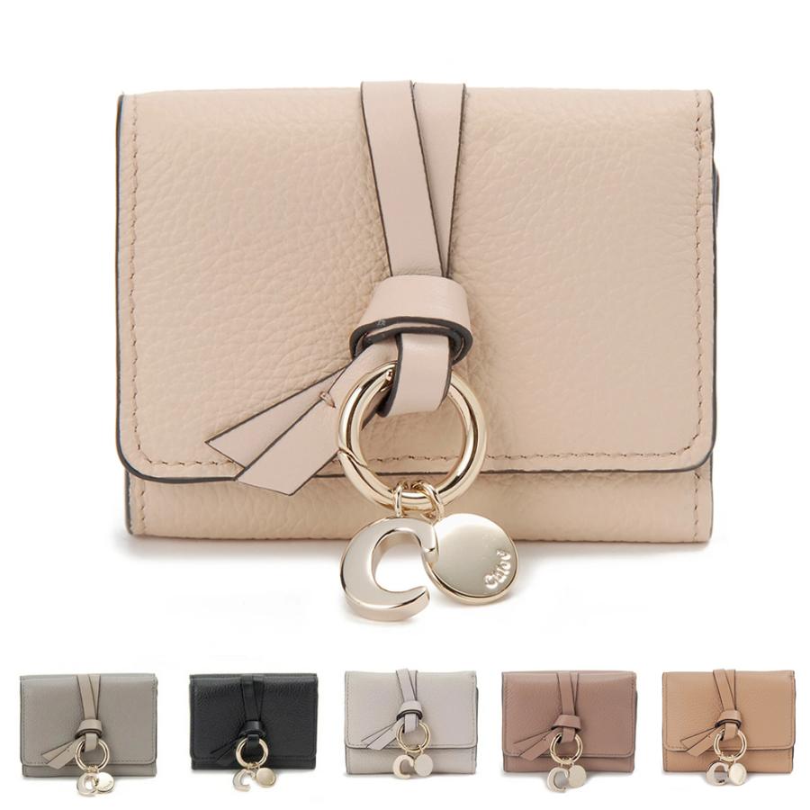 Chloe クロエ 三つ折り財布 レディース CHC21WP946 F57 ALPHABET アルファベット Chloe（クロエ） 三つ折り財布 レディース CHC21WP946 F57 ALPHABET