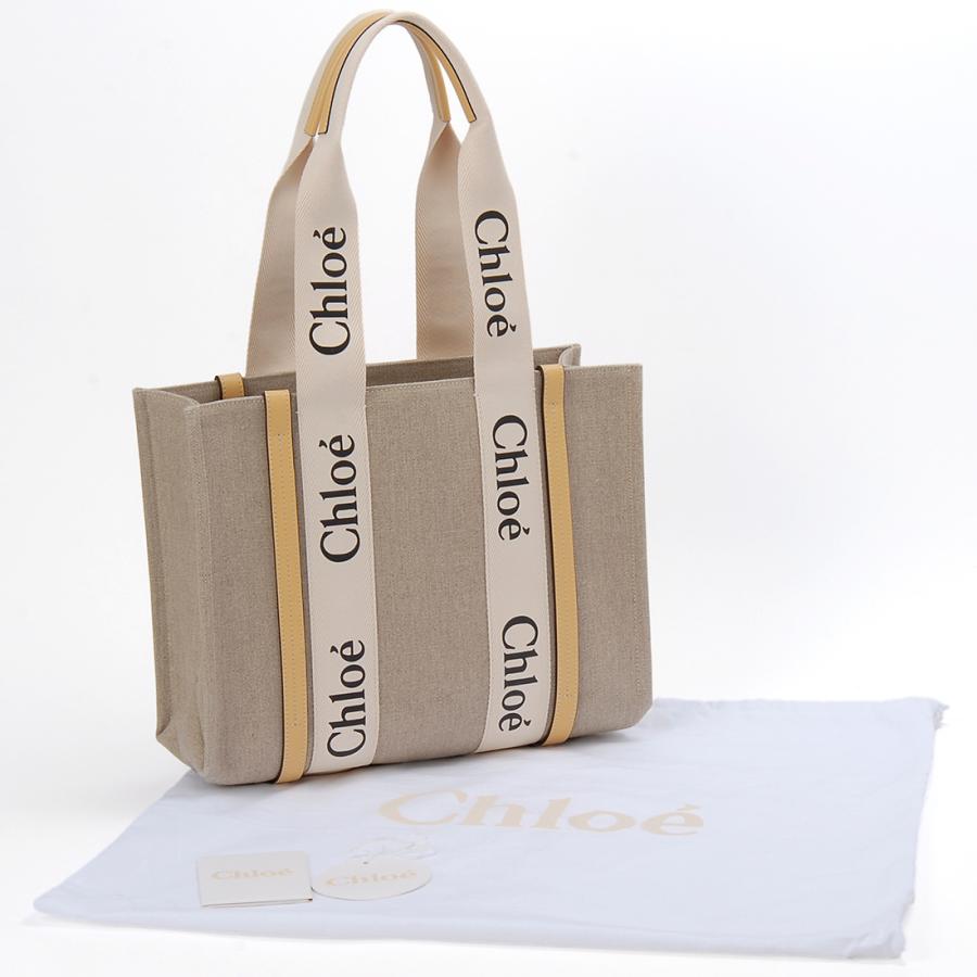 ボーナスストアPlus10％対象店 クロエ Chloe トートバッグ レディース 22AS383 I26 WOODY ウッディの画像