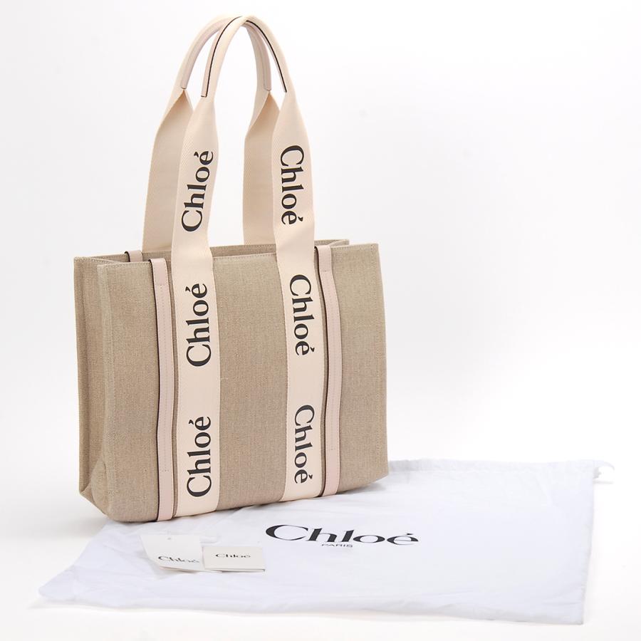 ボーナスストアPlus10％対象店 クロエ Chloe トートバッグ レディース 22AS383 I26 WOODY ウッディの画像