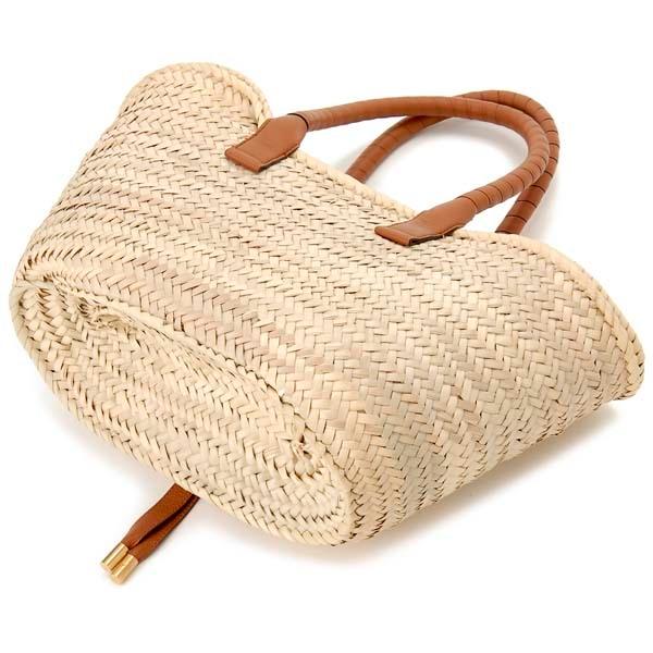 値下げします❣️超美品Chloé (クロエ)カゴトートバッグ Chloe（クロエ） カゴバッグ トートバッグ レディース 22SS728 G58 25M