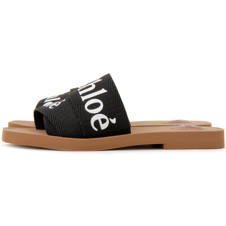 Chloe クロエ サンダル レディース ブラック 22U188Z3 001 WOODY SLIPPERS 靴・シューズ｜s-select｜02